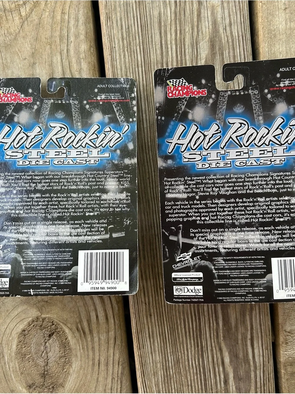 Ted Nugent & Alice Cooper Die-Cast